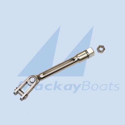 49er/FX Turnbuckle Only- incl clevis pin, split ring & stopper nut