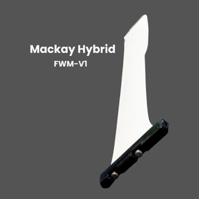 Introducing Mackay Hybrid: a carbon-steel wing-foil racing mast for pure speed