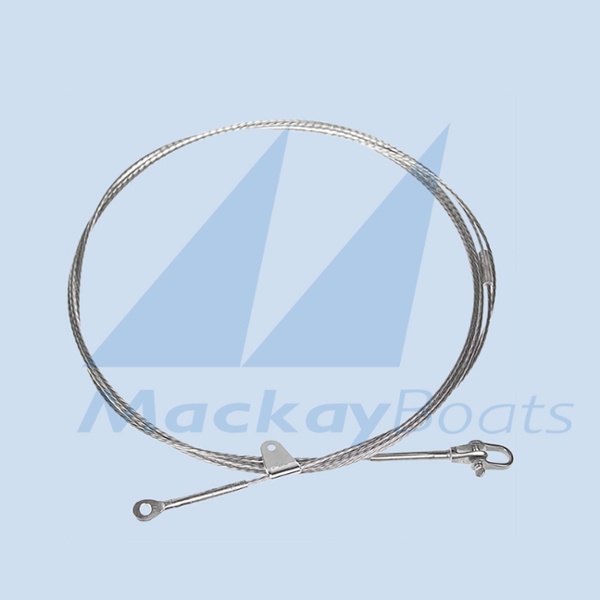 470 Jib Luff Forestay Wire incl Swivel