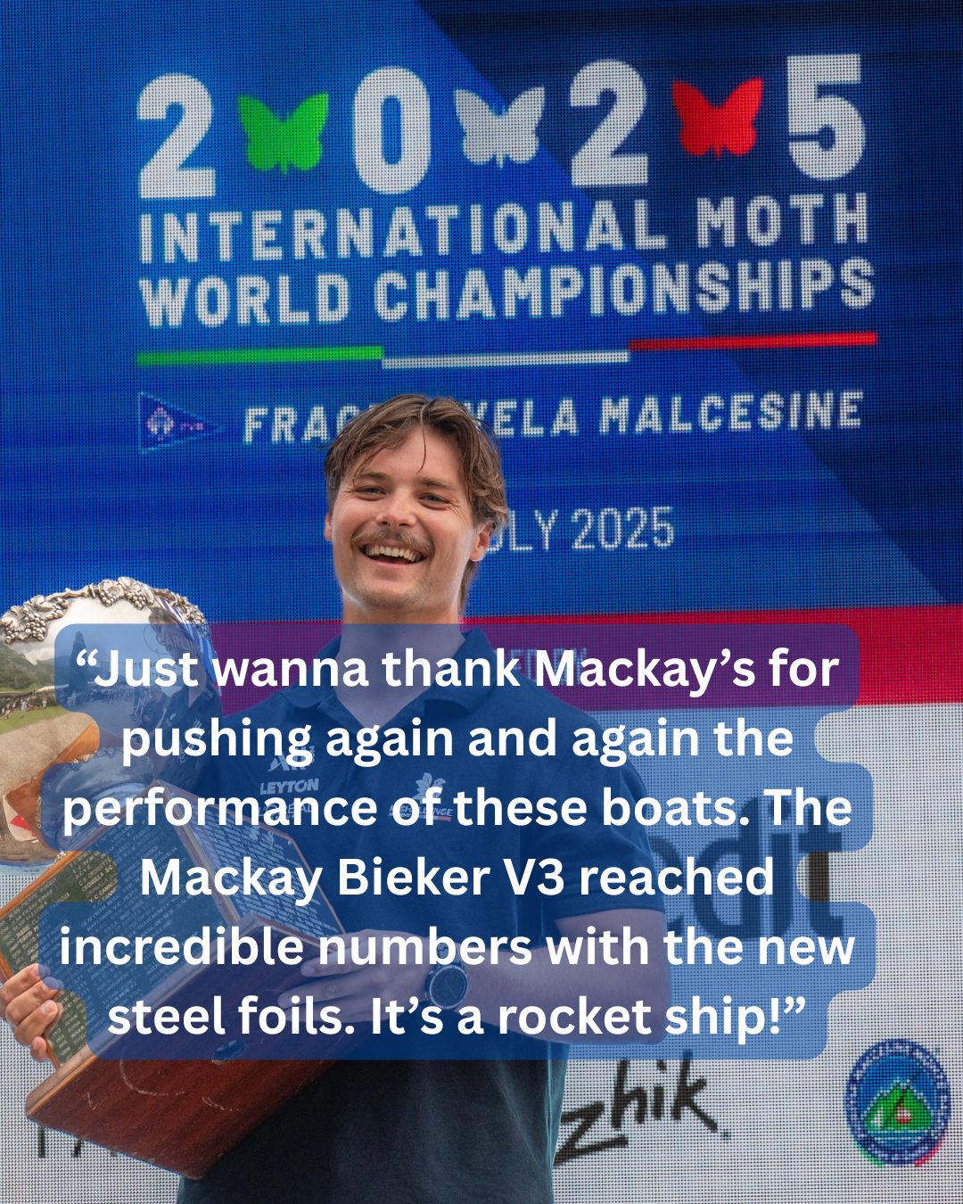 Foil Power Behind the Mackay Bieker