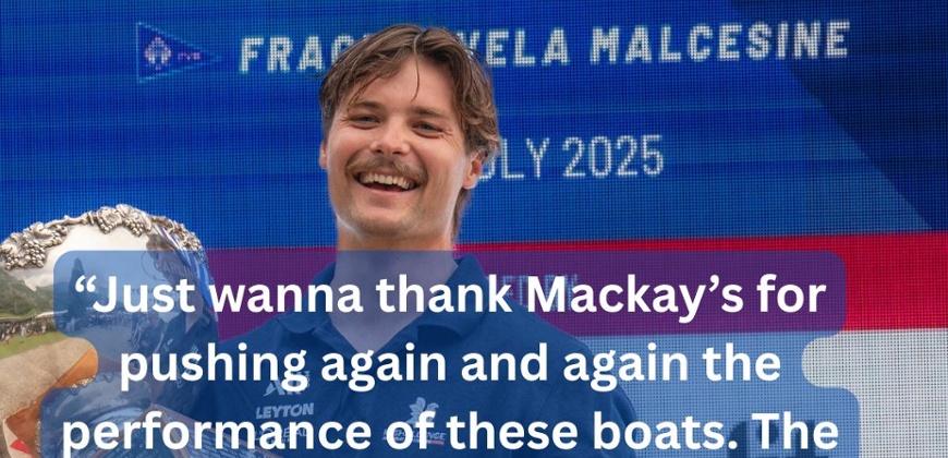 Foil Power Behind the Mackay Bieker
