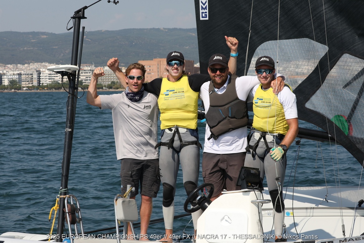 Congratulations to the New 49er / 49erFX European Champions (2025)