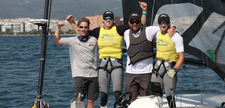 Congratulations to the New 49er / 49erFX European Champions (2025)